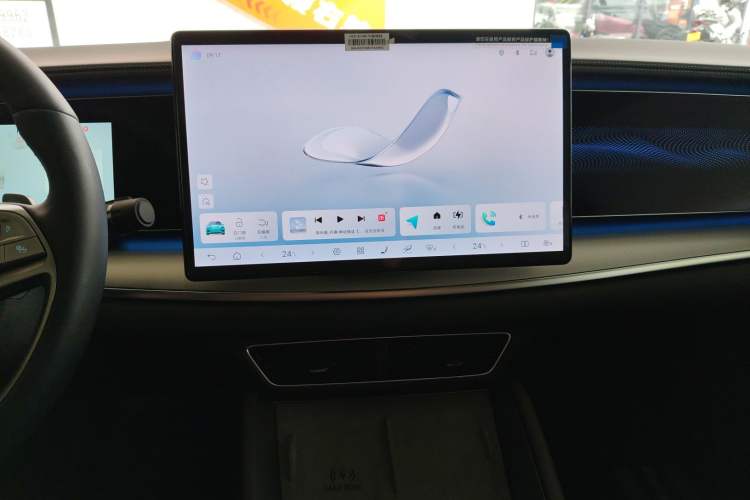 Used BYD Sealion 07 EV 2025 610 Intelligent Driving Edition Audio And AC Panel