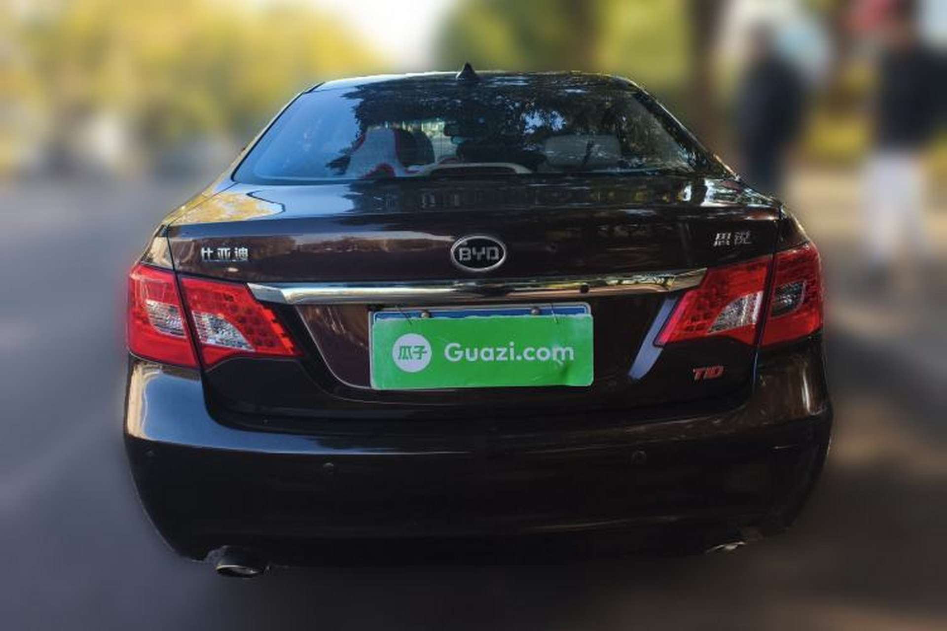 Used BYD Sirui 2013 1.5TID Automatic Prestige Model Rear