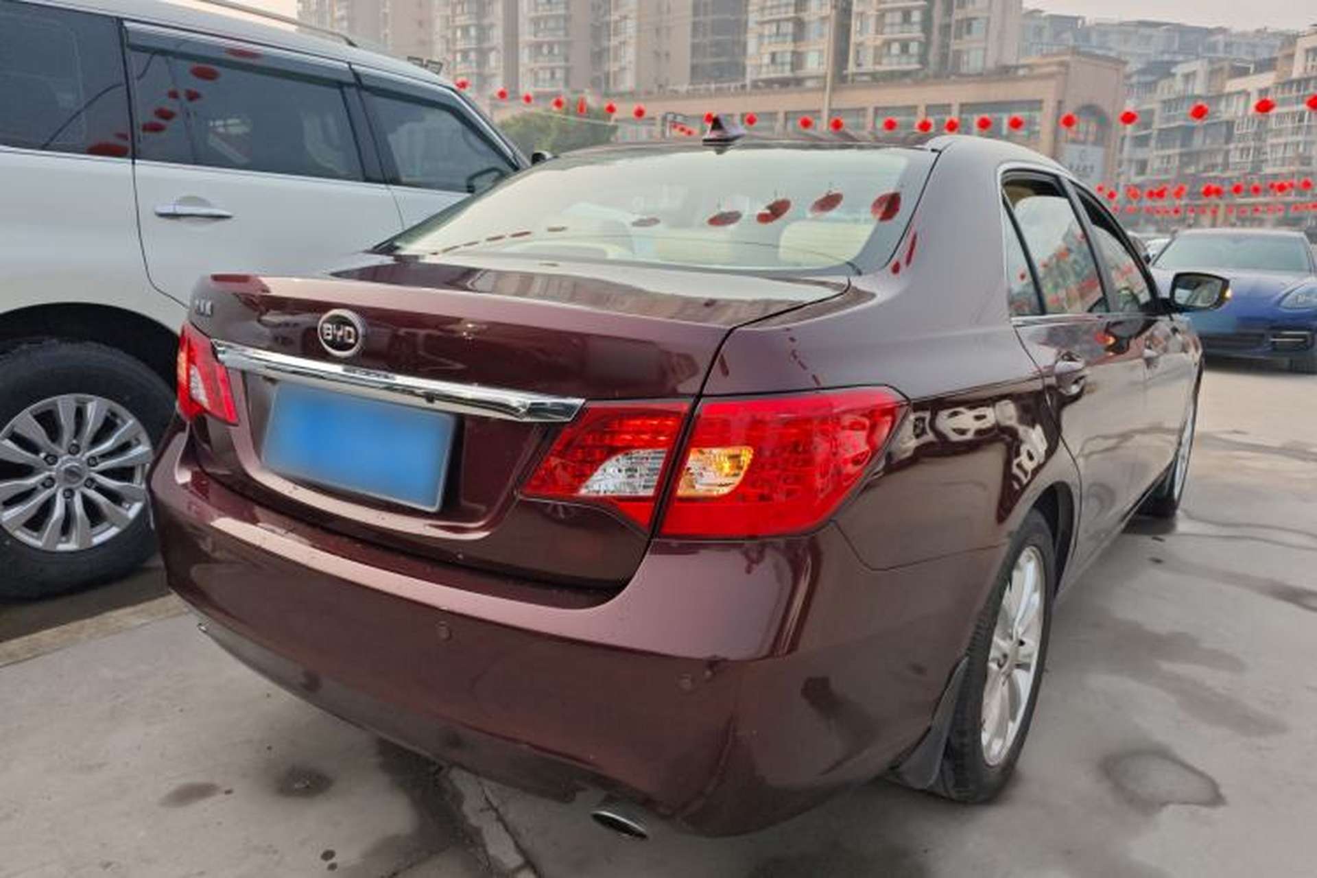 Used BYD Sirui 2013 1.5TID Automatic Prestige Model Rear Right 45 Deg
