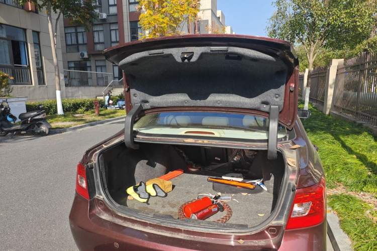 Used BYD Sirui 2013 1.5TI Manual Luxury Model Trunk