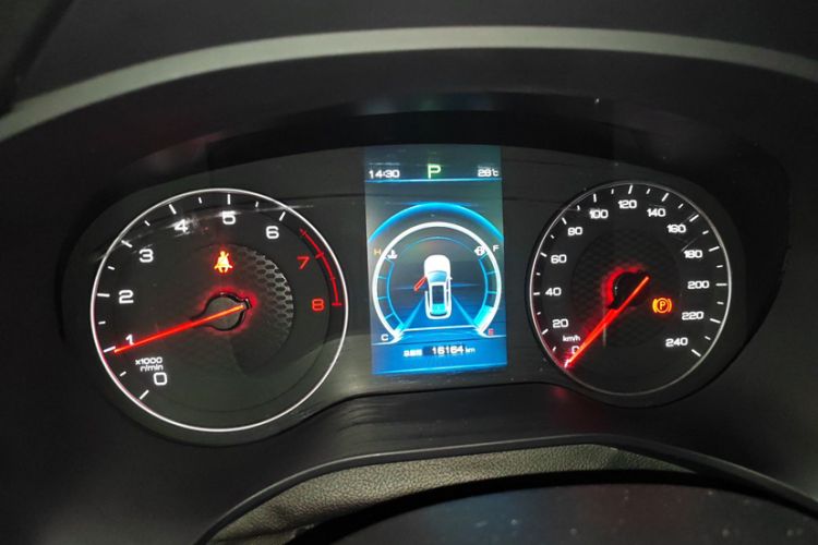 Used BYD Song 2021 Classic Edition 1.5T Automatic Elite Model Odometer Close Up