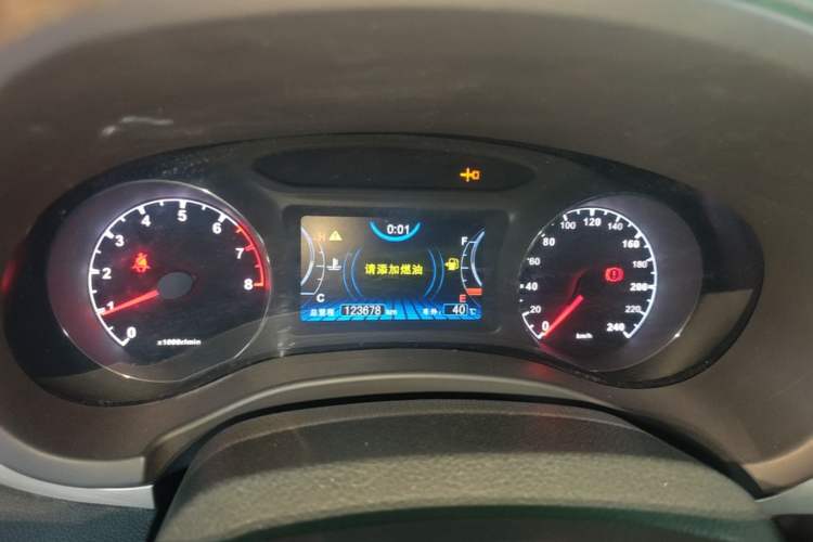 Used BYD Song 2016 Gaishi Edition 1.5TI Manual Leading Model Instrument Cluster