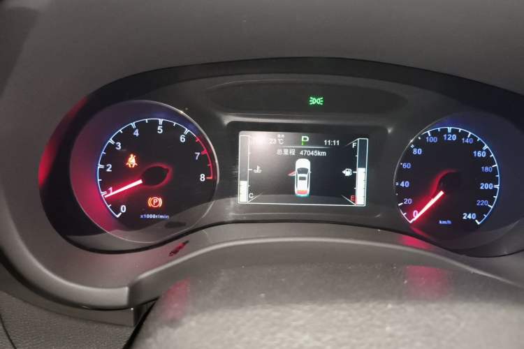 Used BYD Song 2016 GaiShi Edition 1.5TID Automatic Elite Model Instrument Cluster