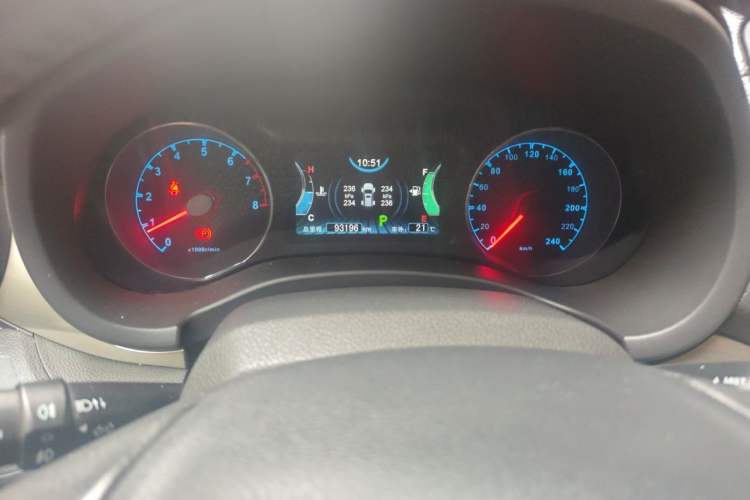 Used BYD Song 2016 Gaishi Edition 1.5TID Automatic Luxury Model Instrument Cluster