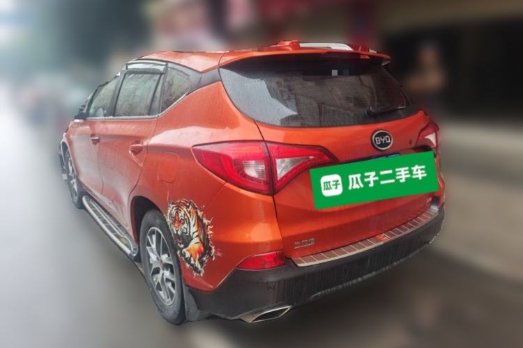 Used BYD Song 2016 Gaishi Edition 1.5TID Automatic Luxury Model Rear Left 45 Deg