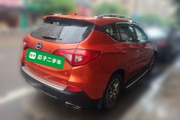 Used BYD Song 2016 Gaishi Edition 1.5TID Automatic Luxury Model Rear Right 45 Deg