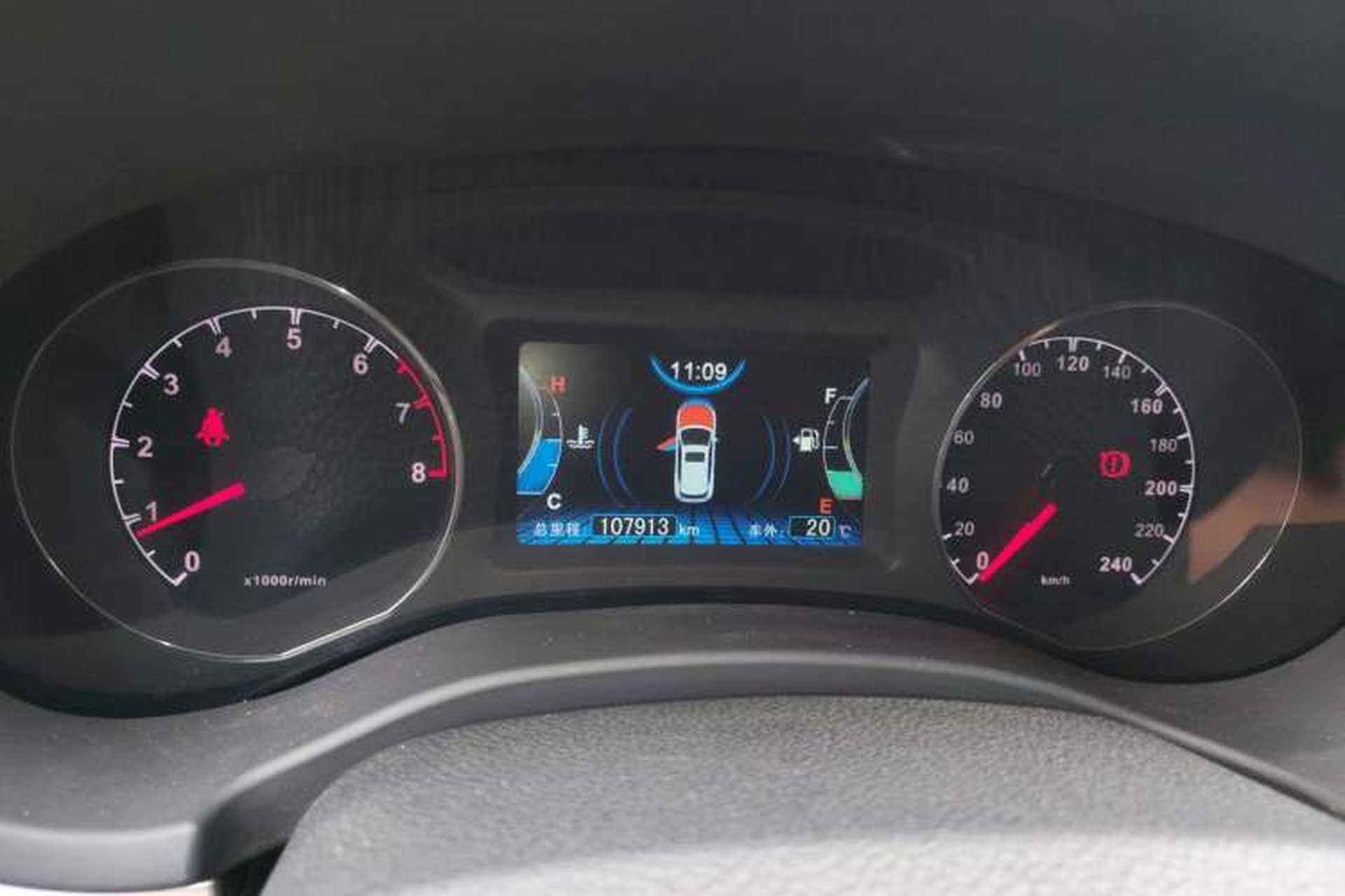 Used BYD Song 2016 GaiShi Edition 1.5TI Manual Elite Model Instrument Cluster