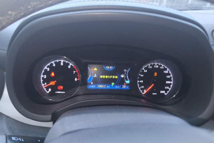 Used BYD Song 2016 GaiShi Edition 1.5TID Automatic Elite Model Instrument Cluster