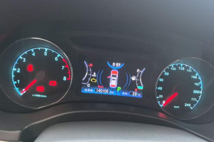 Used BYD Song 2016 GaiShi Edition 1.5TID Automatic Elite Model Instrument Cluster
