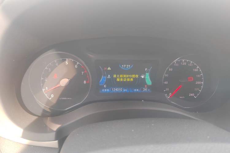 Used BYD Song 2016 GaiShi Edition 1.5TI Manual Elite Model Instrument Cluster