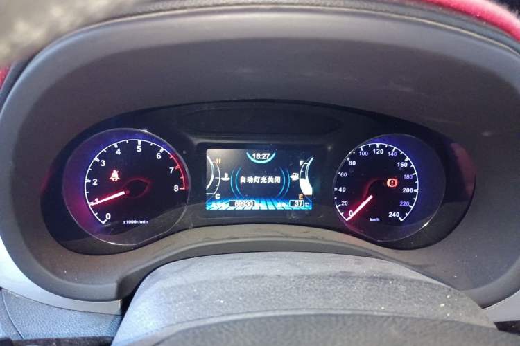 Used BYD Song 2016 1.5TI Manual Luxury Model Instrument Cluster