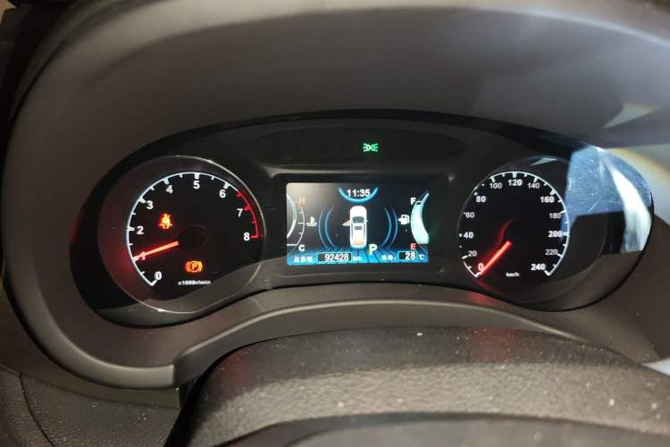 Used BYD Song 2016 Gaishi Edition 1.5TID Automatic Luxury Model Instrument Cluster