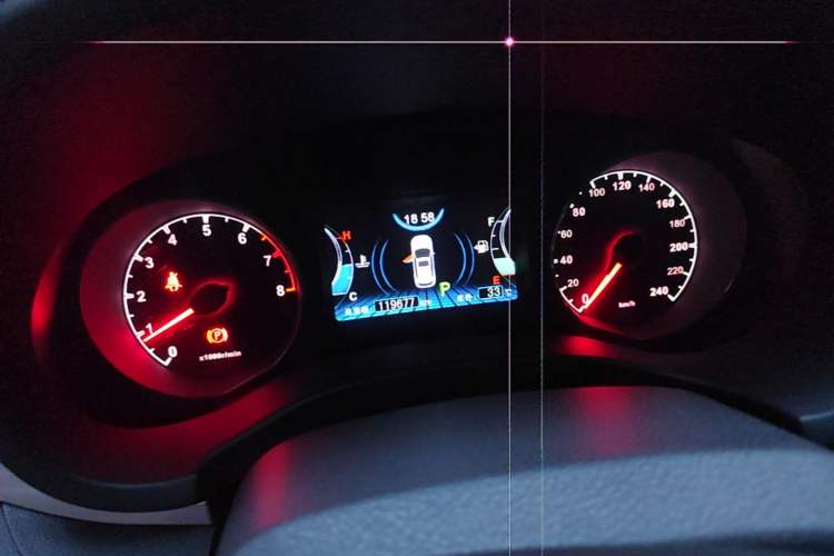 Used BYD Song 2016 GaiShi Edition 1.5TID Automatic Elite Model Instrument Cluster