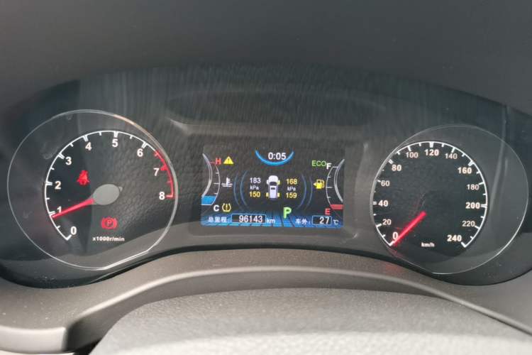 Used BYD Song 2016 GaiShi Edition 1.5TID Automatic Elite Model Instrument Cluster