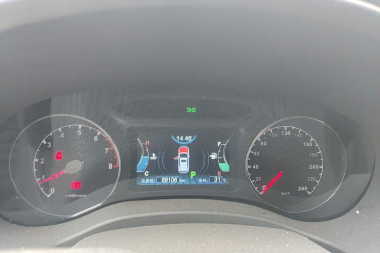 Used BYD Song 2016 GaiShi Edition 1.5TID Automatic Elite Model Instrument Cluster