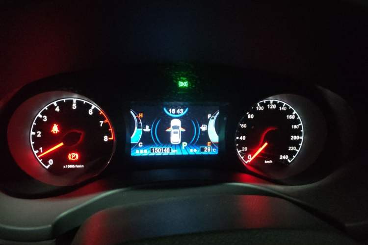Used BYD Song 2016 Gaishi Edition 1.5TID Automatic Luxury Model Instrument Cluster