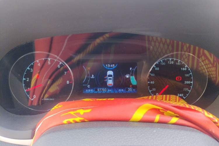 Used BYD Song 2016 1.5TI Manual Luxury Model Instrument Cluster