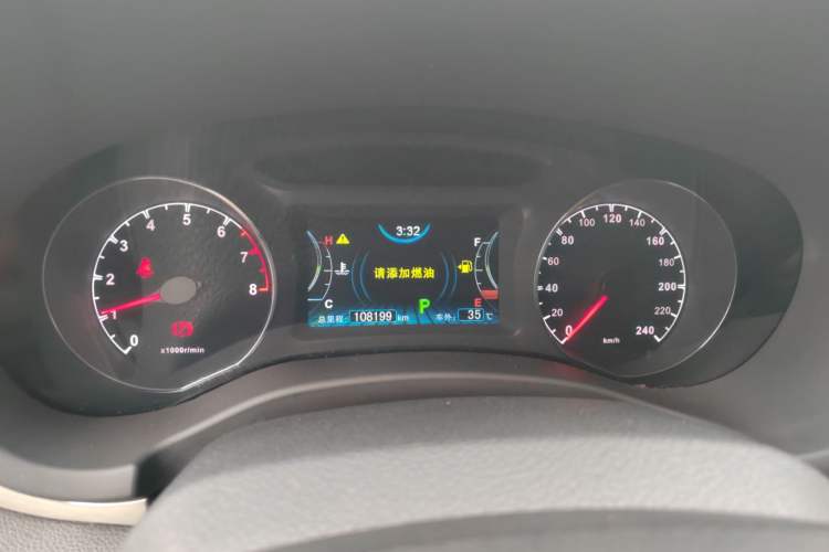 Used BYD Song 2016 GaiShi Edition 1.5TID Automatic Elite Model Instrument Cluster