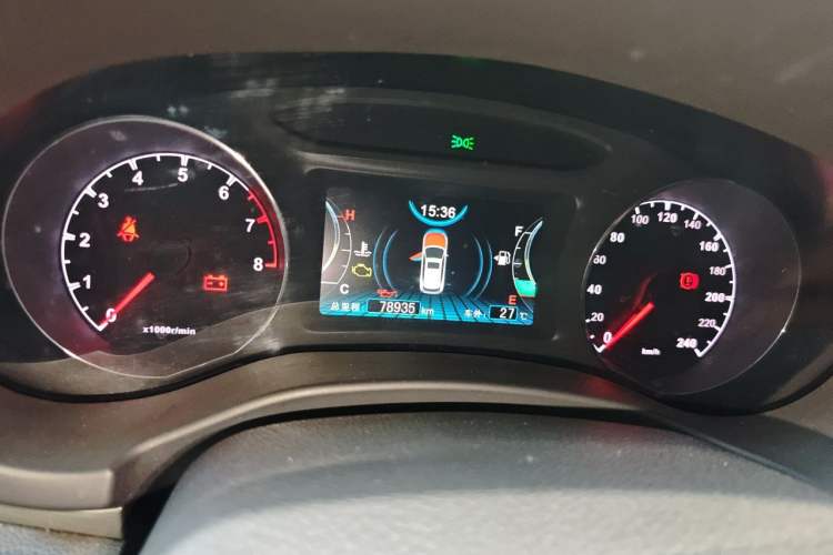 Used BYD Song 2016 GaiShi Edition 1.5TI Manual Elite Model Instrument Cluster
