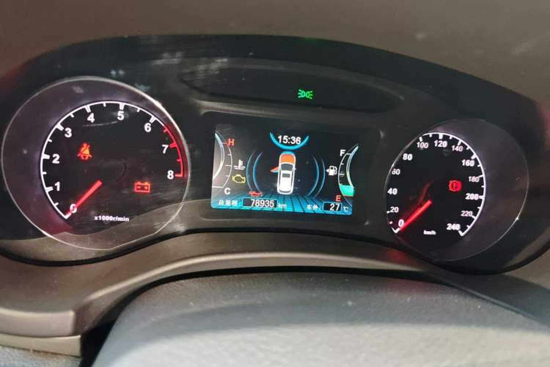 Used BYD Song 2016 GaiShi Edition 1.5TI Manual Elite Model Instrument Cluster