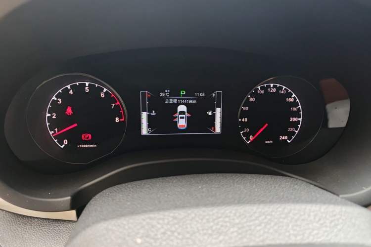 Used BYD Song 2016 GaiShi Edition 1.5TID Automatic Elite Model Instrument Cluster