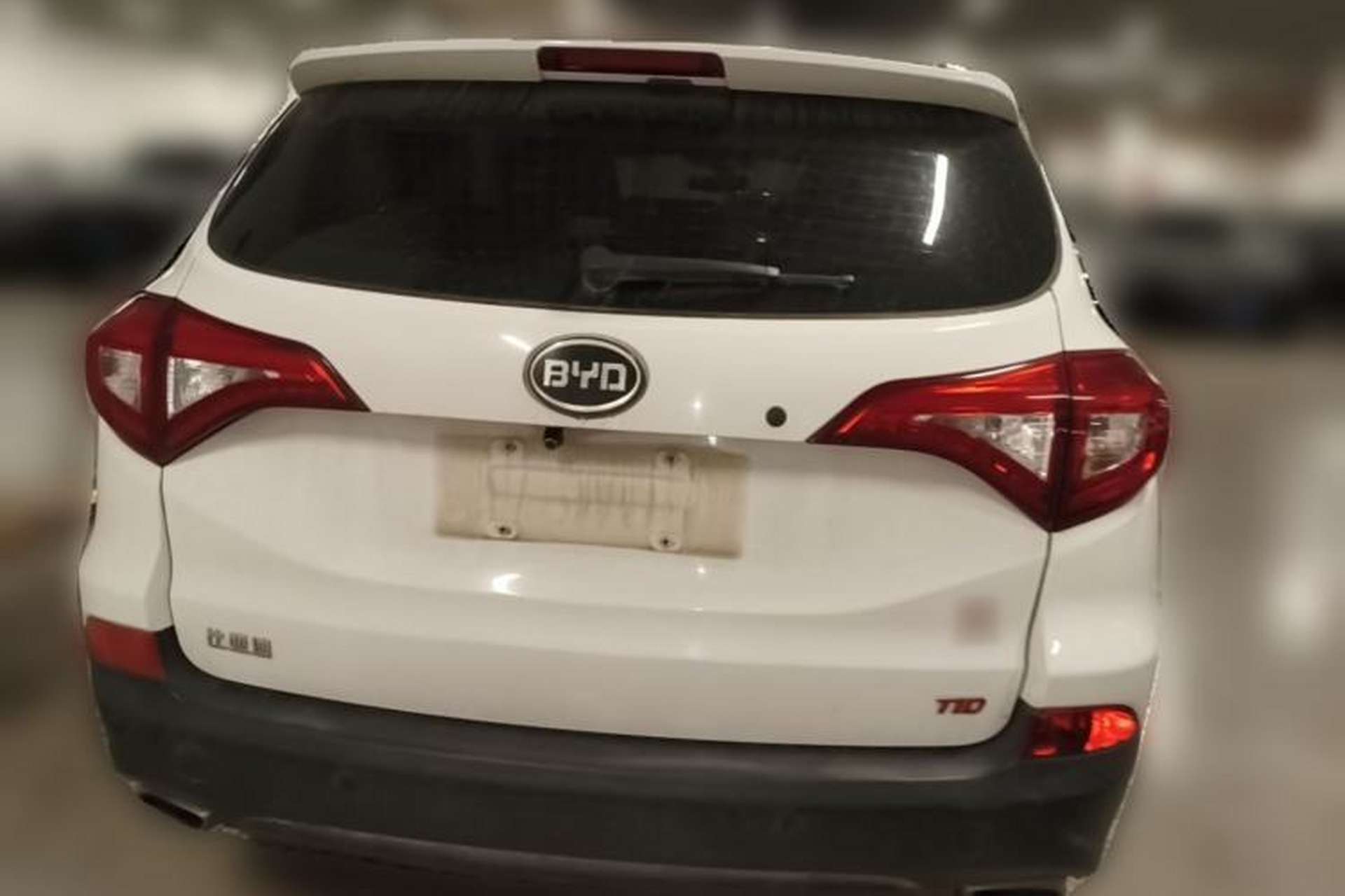 Used BYD Song 2016 Gaishi Edition 1.5TID Automatic Leading Model Rear
