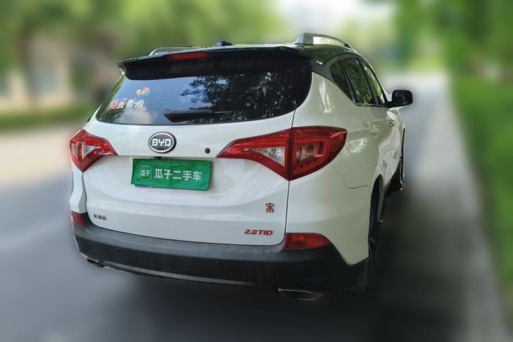 Used BYD Song 2016 2.0TID Automatic Flagship Edition Rear Right 45 Deg