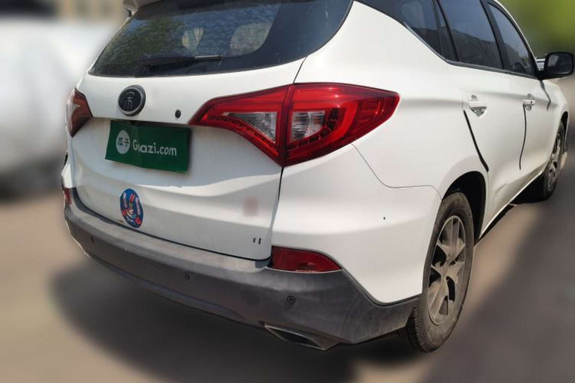 Used BYD Song 2016 Gaishi Edition 1.5TID Automatic Luxury Model Rear Right 45 Deg