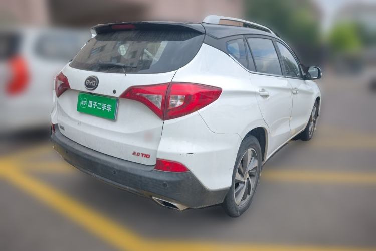 Used BYD Song 2016 2.0TID Automatic Prestige Edition Rear Right 45 Deg