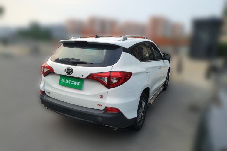 Used BYD Song 2016 Gaishi Edition 1.5TID Automatic Luxury Model Rear Right 45 Deg