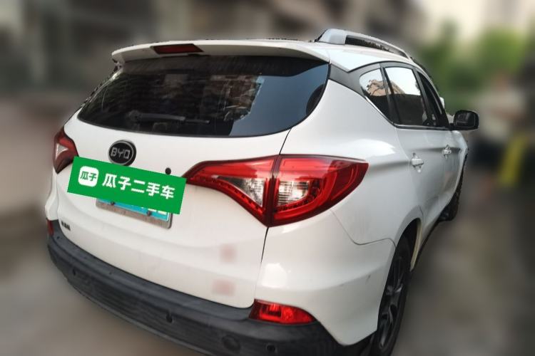 Used BYD Song 2016 Gaishi Edition 1.5TID Automatic Luxury Model Rear Right 45 Deg