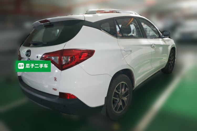 Used BYD Song 2016 Gaishi Edition 1.5TID Automatic Luxury Model Rear Right 45 Deg