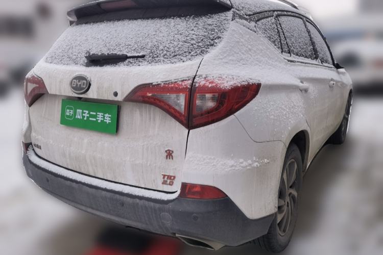 Used BYD Song 2016 2.0TID Automatic Prestige Edition Rear Right 45 Deg