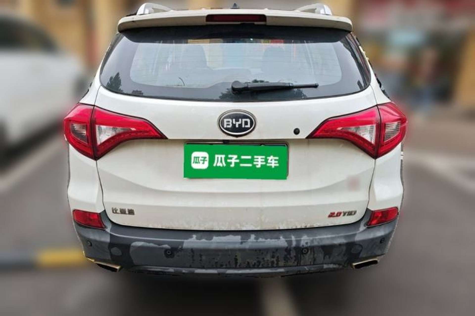 Used BYD Song 2016 2.0TID Automatic Luxury Edition Rear