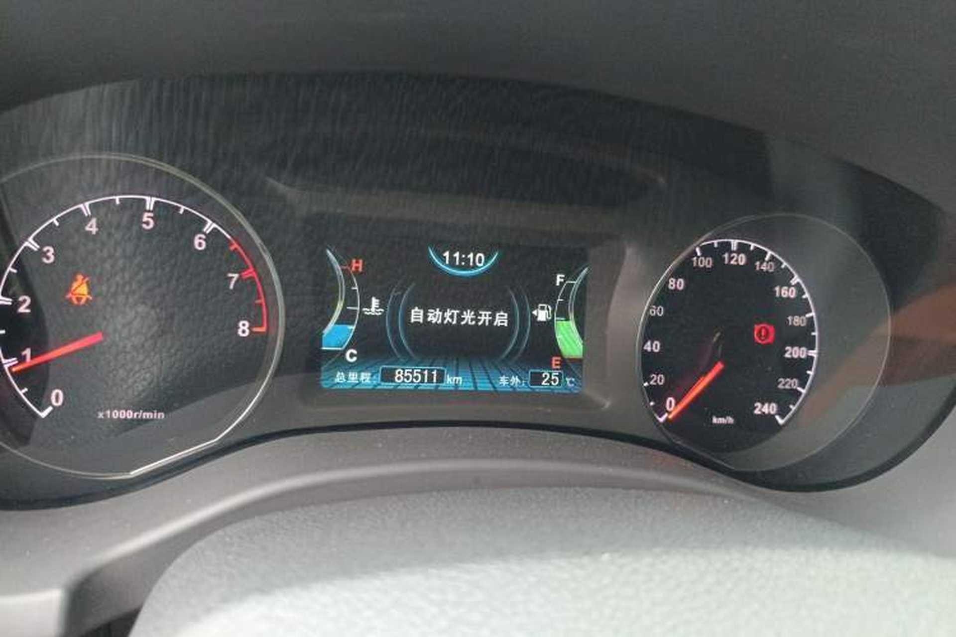 Used BYD Song 2016 Gaishi Edition 1.5TI Manual Leading Model Instrument Cluster