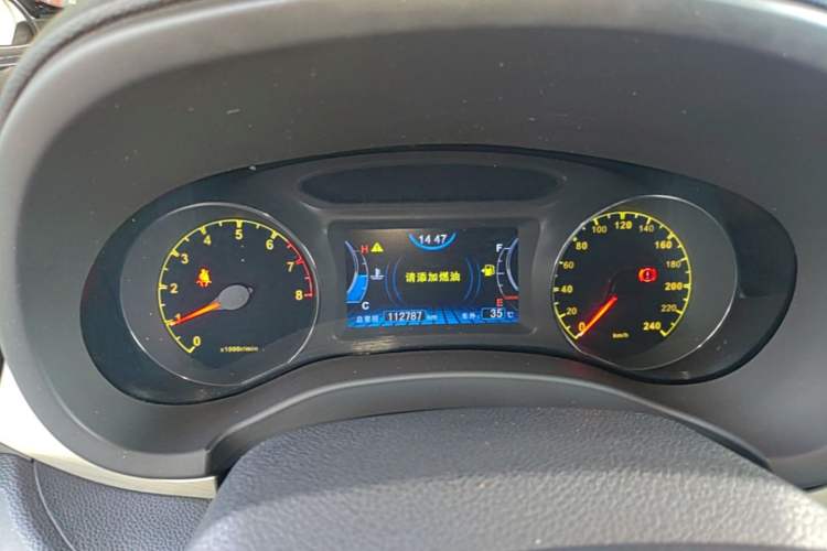Used BYD Song 2016 GaiShi Edition 1.5TI Manual Elite Model Instrument Cluster