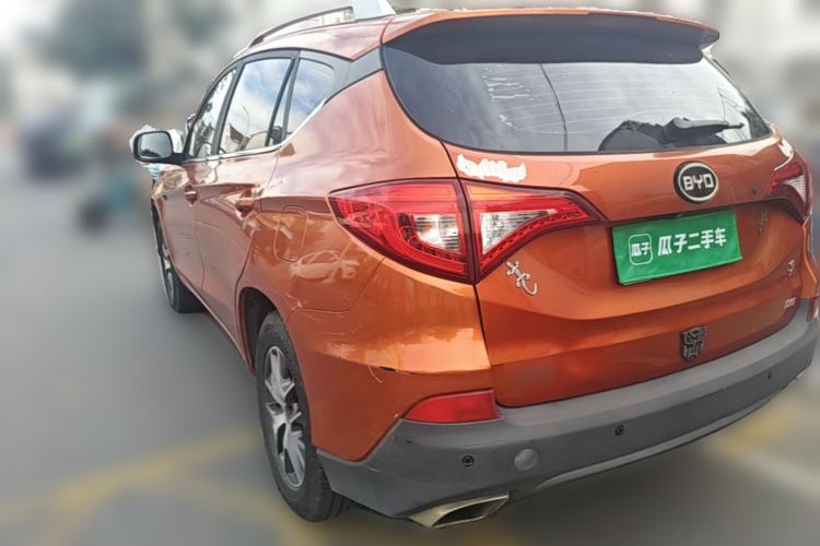 Used BYD Song 2016 GaiShi Edition 1.5TID Automatic Elite Model Rear Left 45 Deg