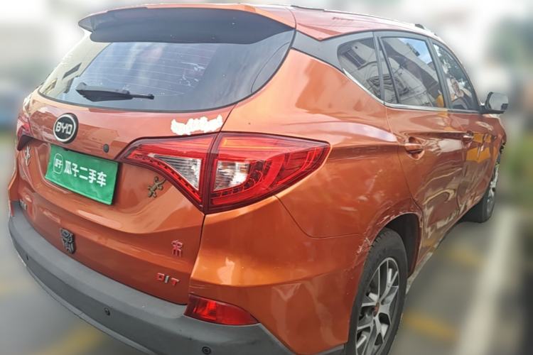 Used BYD Song 2016 GaiShi Edition 1.5TID Automatic Elite Model Rear Right 45 Deg