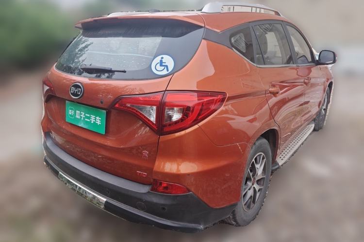 Used BYD Song 2016 Gaishi Edition 1.5TID Automatic Luxury Model Rear Right 45 Deg