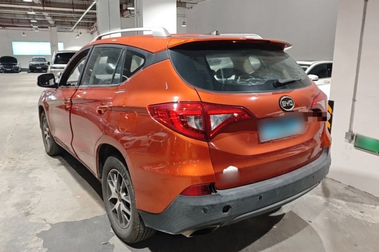 Used BYD Song 2017 Gaishe Upgrade Edition 1.5TID Automatic Elite Model Rear Left 45 Deg