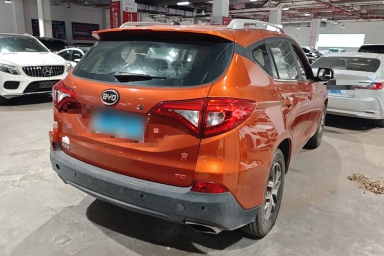 Used BYD Song 2017 Gaishe Upgrade Edition 1.5TID Automatic Elite Model Rear Right 45 Deg