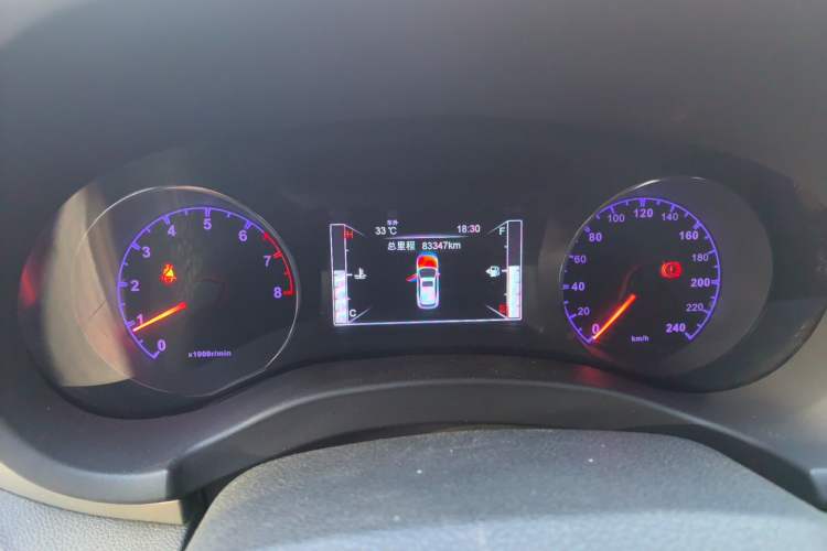 Used BYD Song 2017 Gaishi Upgrade Edition 1.5TI Manual Elite Model Instrument Cluster