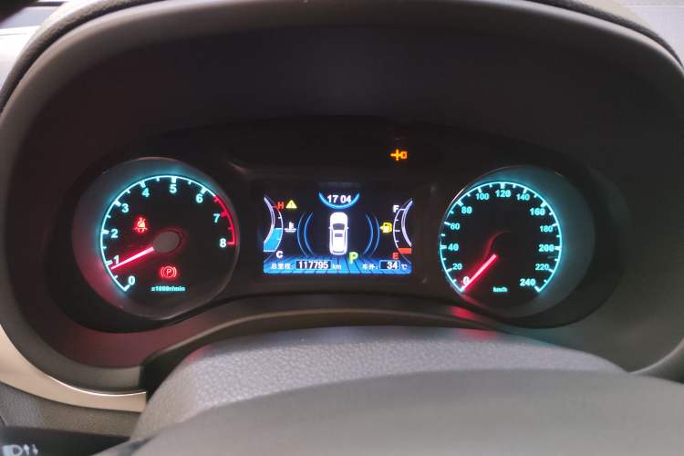 Used BYD Song 2017 Gaishe Upgrade Edition 1.5TID Automatic Elite Model Instrument Cluster