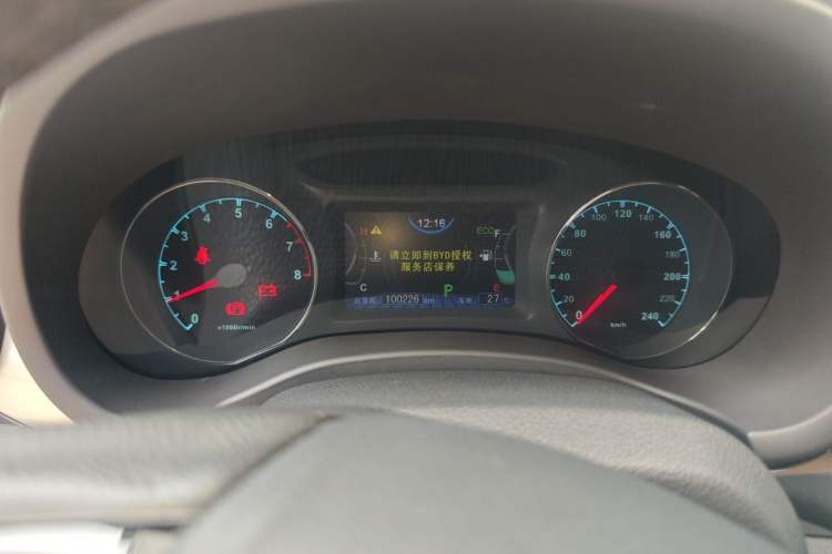 Used BYD Song 2017 Gaishe Upgrade Edition 1.5TID Automatic Elite Model Instrument Cluster