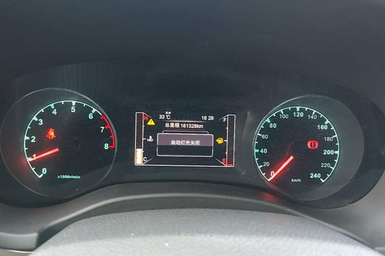 Used BYD Song 2017 Gaishi Upgrade Edition 1.5TI Manual Elite Model Instrument Cluster
