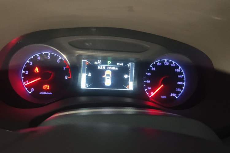 Used BYD Song 2017 Gaishe Upgrade Edition 1.5TID Automatic Elite Model Instrument Cluster