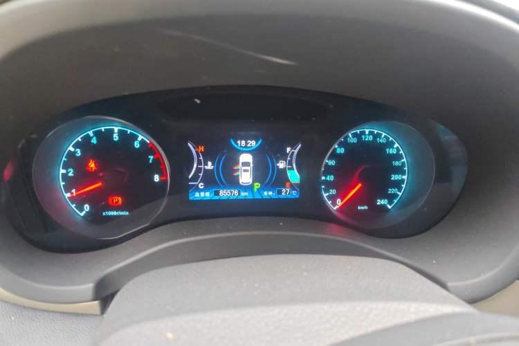 Used BYD Song 2017 Gaishe Upgrade Edition 1.5TID Automatic Elite Model Instrument Cluster