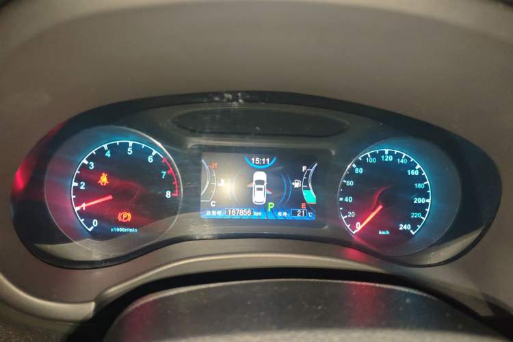 Used BYD Song 2017 Gaishe Upgrade Edition 1.5TID Automatic Elite Model Instrument Cluster