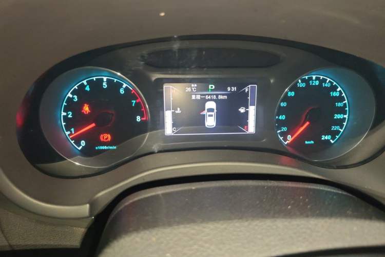 Used BYD Song 2017 Gaishe Upgrade Edition 1.5TID Automatic Elite Model Instrument Cluster