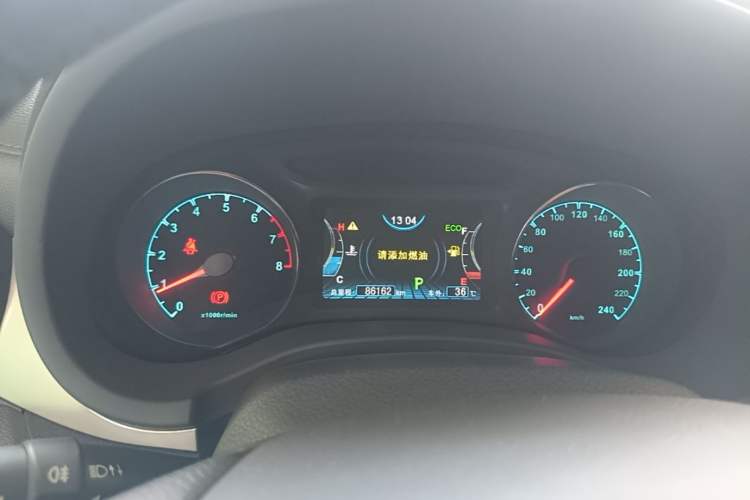Used BYD Song 2017 Gaishe Upgrade Edition 1.5TID Automatic Elite Model Instrument Cluster